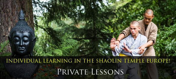 Private Lessons Shaolin Temple Europe